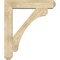 Ekena Millwork Legacy Craftsman Rough Sawn Bracket w/ Offset Brace, Douglas Fir, 8"W x 38"D x 44"H BKT0806X38X44LEC04RDF - alternate 3